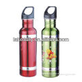 single wall hot and cold stainless steel water bottle wholesale